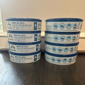 Diaper Pail Refill for Diaper Genie- Set of 6